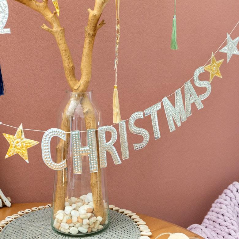 クリスマス ガーランド オーナメント 壁飾り Xmas アルミ製 オブジェ クリスマス雑貨 パーティー おしゃれ 13797 | ブランド登録なし | 10