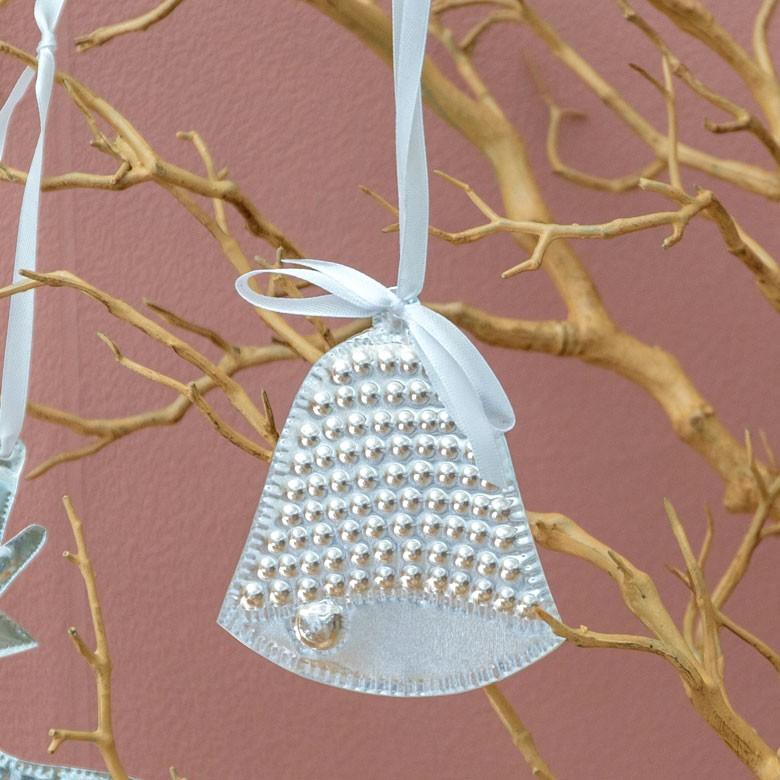 クリスマス オーナメント 壁飾り ベル 鈴 Xmas アルミ製 オブジェ クリスマス雑貨 シルバー ゴールド パーティー おしゃれ 13818 | ブランド登録なし | 04