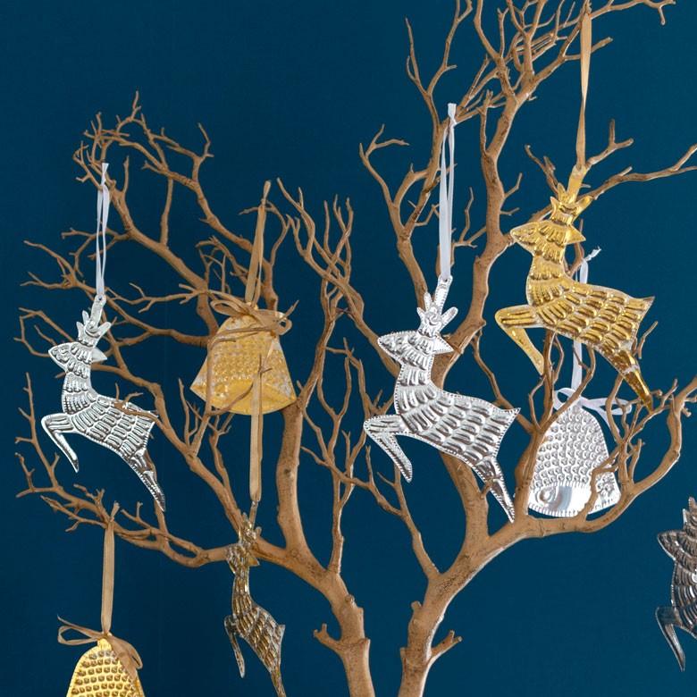 クリスマス オーナメント 壁飾り ベル 鈴 Xmas アルミ製 オブジェ クリスマス雑貨 シルバー ゴールド パーティー おしゃれ 13818 | ブランド登録なし | 09