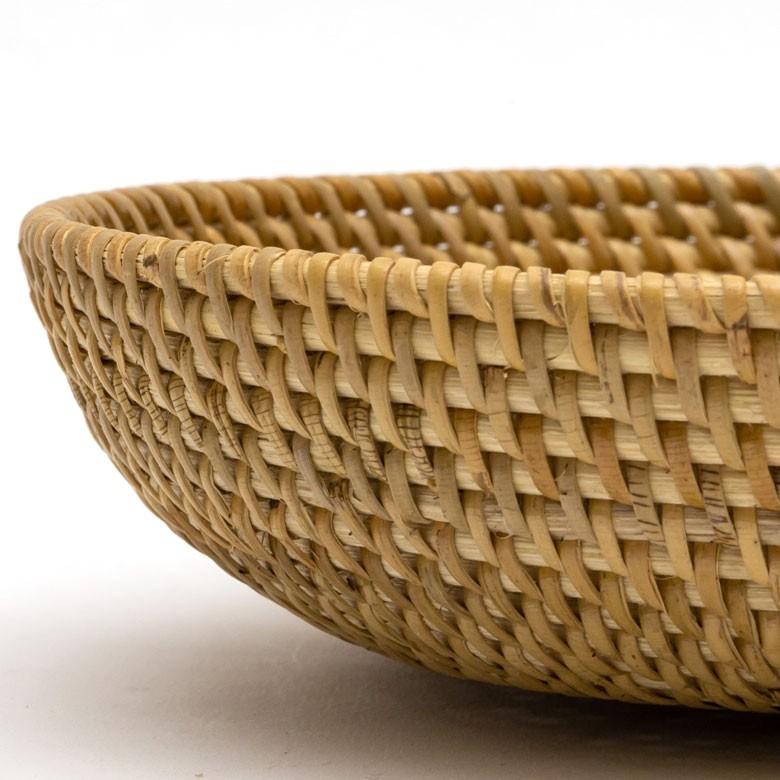 バスケット ラタン製 ボウル Mサイズ かご カゴ 収納 トレー トレイ フルーツバスケット キッチン雑貨 キッチン小物 お菓子入れ おしゃれ 13825 | ELEMENTS（インテリア） | 10