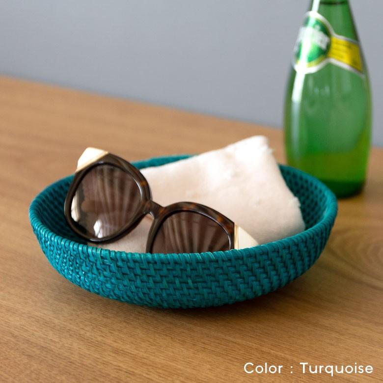 バスケット ラタン製 ボウル Mサイズ かご カゴ 収納 トレー トレイ フルーツバスケット キッチン雑貨 キッチン小物 お菓子入れ おしゃれ 13825 | ELEMENTS（インテリア） | 04