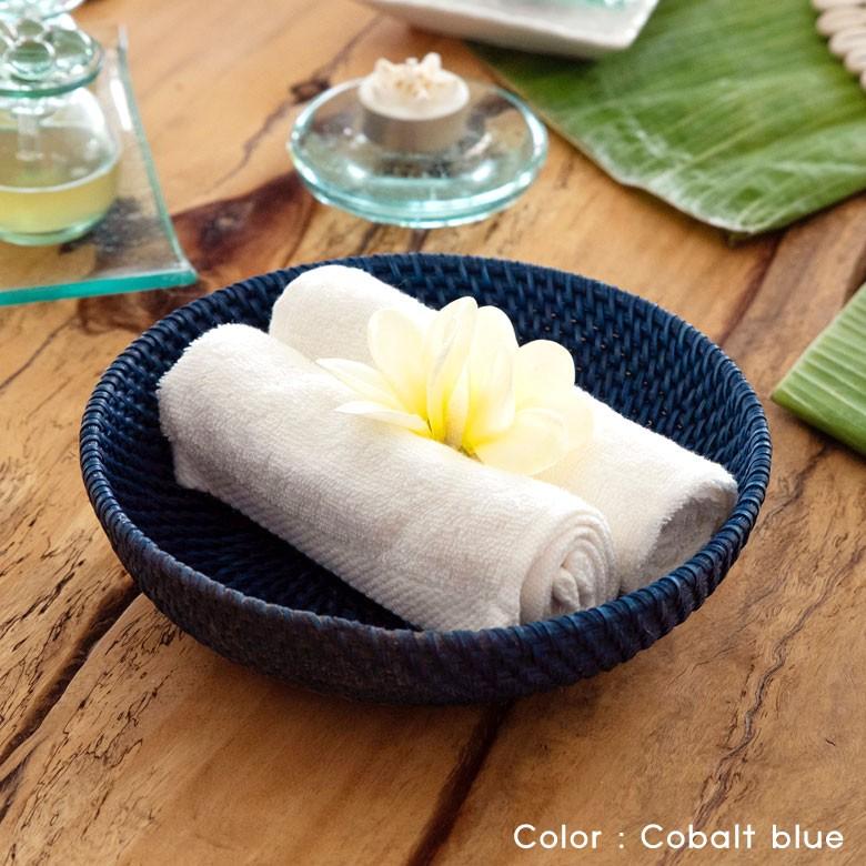 バスケット ラタン製 ボウル Mサイズ かご カゴ 収納 トレー トレイ フルーツバスケット キッチン雑貨 キッチン小物 お菓子入れ おしゃれ 13825 | ELEMENTS（インテリア） | 05