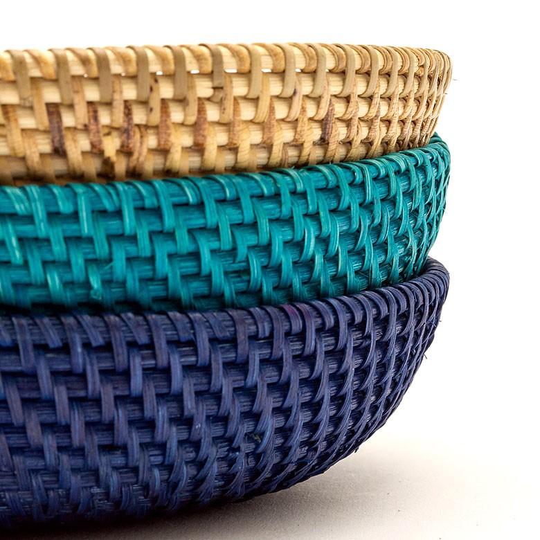 バスケット ラタン製 ボウル Sサイズ かご カゴ 収納 トレー トレイ フルーツバスケット キッチン雑貨 キッチン小物 お菓子入れ おしゃれ 136 Elements 通販 Paypayモール