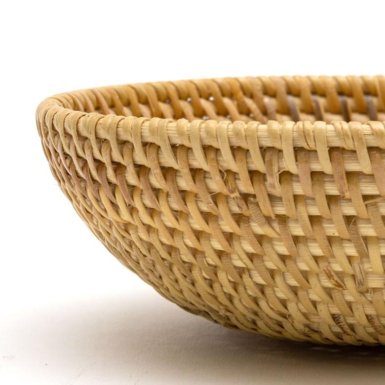 バスケット ラタン製 ボウル Sサイズ かご カゴ 収納 トレー トレイ フルーツバスケット キッチン雑貨 キッチン小物 お菓子入れ おしゃれ 13826 | ELEMENTS（インテリア） | 10