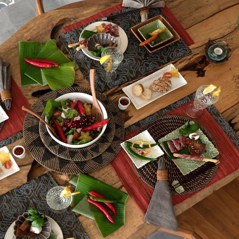 ランチョンマット プレースマット ラタン製 テーブルウェア アジアン モダン キッチン用品 キッチン雑貨 おしゃれ 13828 | ELEMENTS（インテリア） | 14