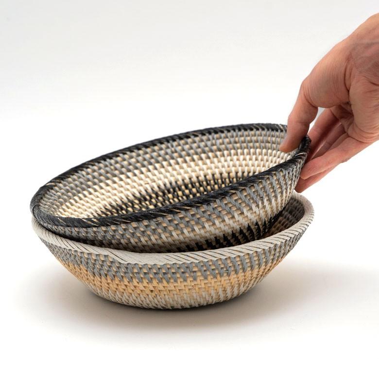 バスケット かご ラタン ウォールデコレーション Sサイズ ボウル 小物入れ 収納 バリ雑貨 アジアン ラウンド 丸型 ナチュラル おしゃれ 13830 | ブランド登録なし | 12