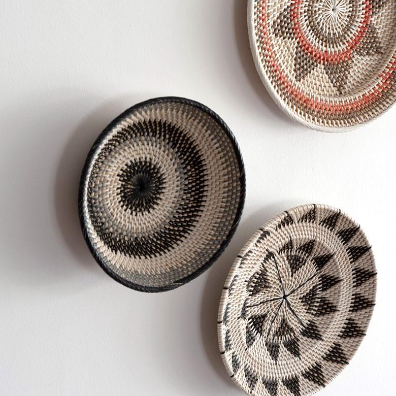 バスケット かご ラタン ウォールデコレーション Sサイズ ボウル 小物入れ 収納 バリ雑貨 アジアン ラウンド 丸型 ナチュラル おしゃれ 13830 | ブランド登録なし | 14