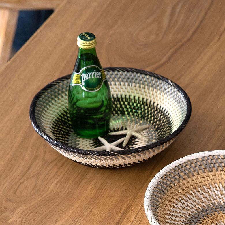 バスケット かご ラタン ウォールデコレーション Sサイズ ボウル 小物入れ 収納 バリ雑貨 アジアン ラウンド 丸型 ナチュラル おしゃれ 13830 | ブランド登録なし | 11