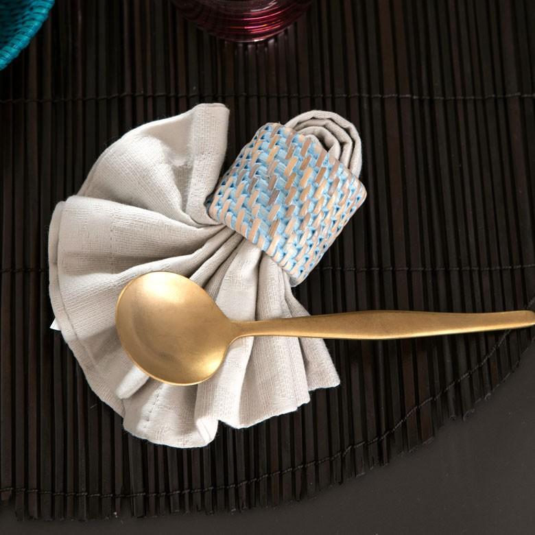 ナプキンホルダー ナプキンリング ラタン製 テーブルウエア キッチン 雑貨 小物 おしゃれ テーブルコーディネート おしゃれ ホルダー レストラン カフェ 13838 | ブランド登録なし | 08