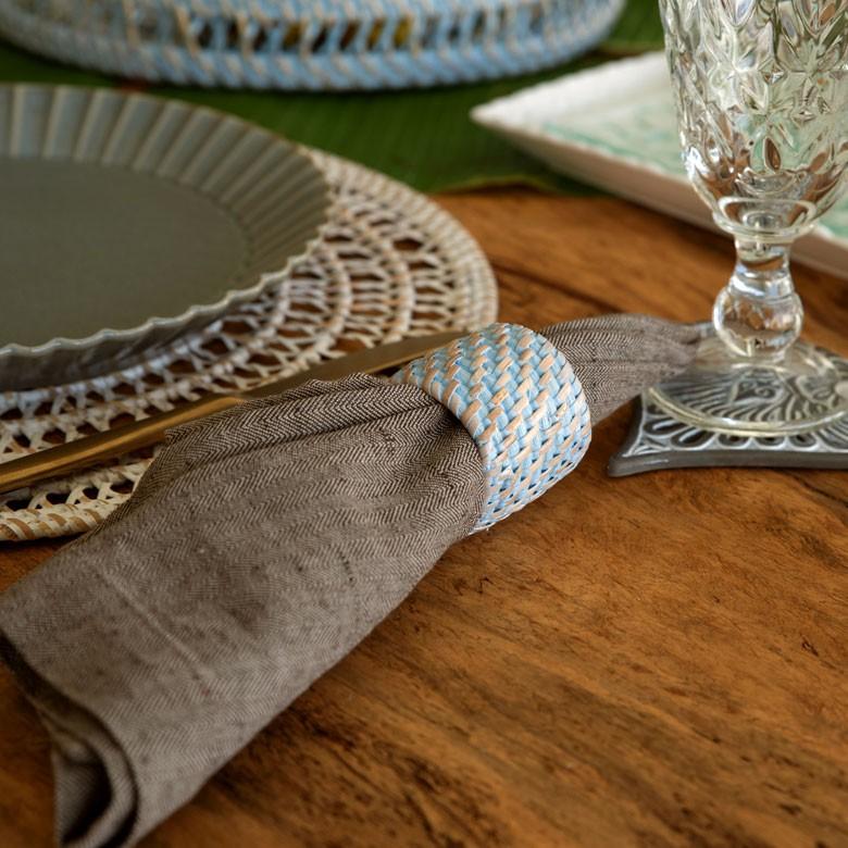 ナプキンホルダー ナプキンリング ラタン製 テーブルウエア キッチン 雑貨 小物 おしゃれ テーブルコーディネート おしゃれ ホルダー レストラン カフェ 13838 | ブランド登録なし | 09