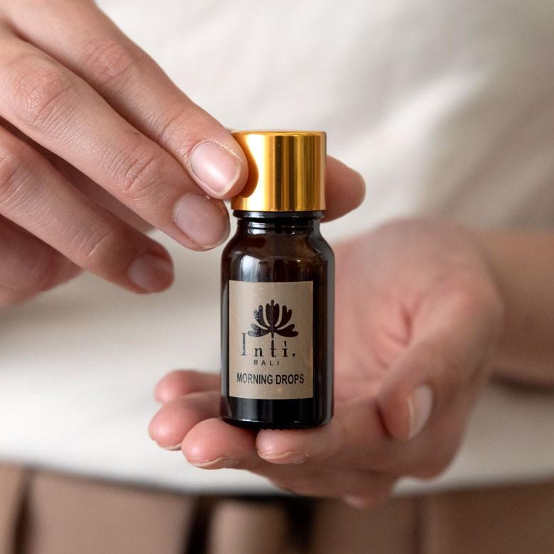 アロマオイル モーニングドロップス インティバリ 8ml 精油 エッセンシャルオイル ユーカリ オレンジ レモングラス ペパーミント アジアン雑貨 バリ 13859 | ブランド登録なし | 02