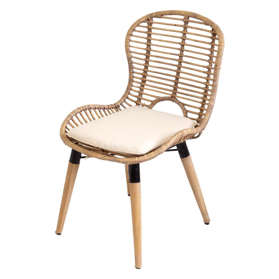 アメリカ製 クラシカル家具 肘付きスツール フリンジ付き 花柄生地