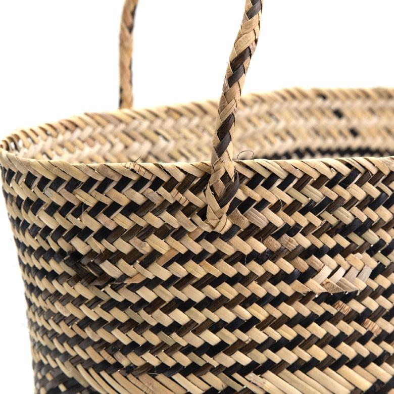 かごバッグ トート カリマンタンバッグ 筒形 ラタン製 アジアン ビーチ リゾート 夏 ショルダー おしゃれ 13863 | ブランド登録なし | 07