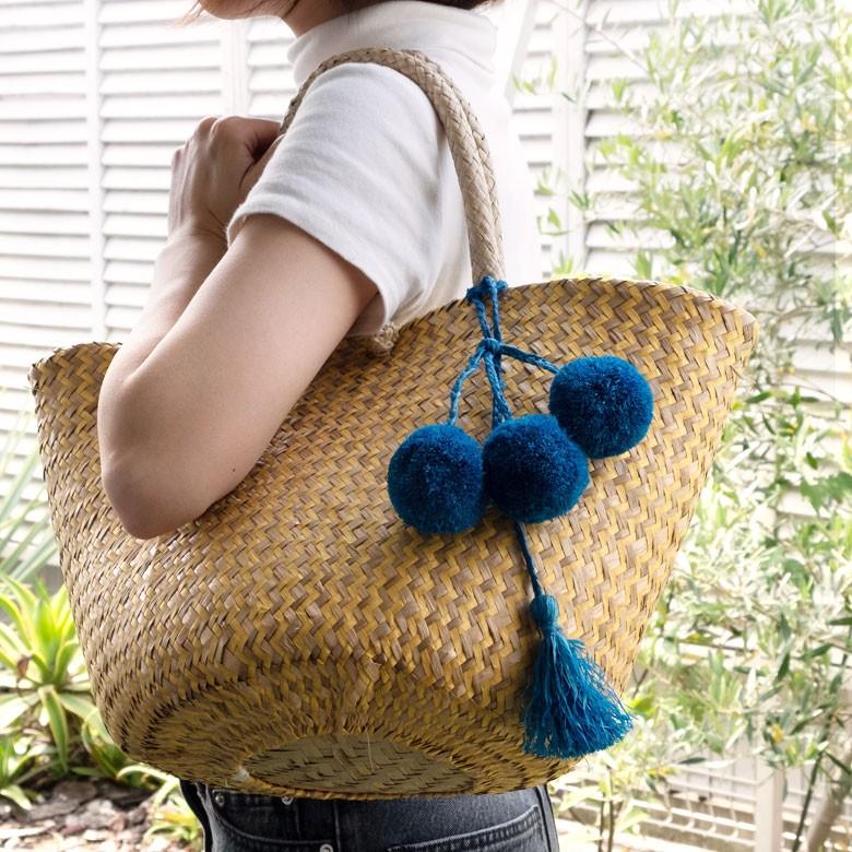 チャーム ポンポン アクセサリー タッセル アジアン 飾り バッグ 可愛い おしゃれ 13865 | ブランド登録なし | 17