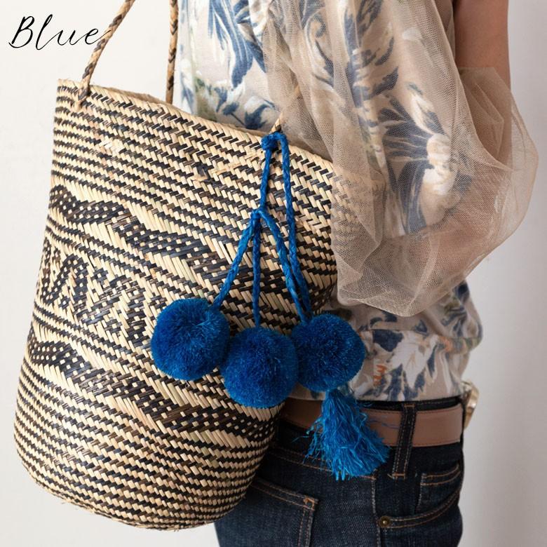 チャーム ポンポン アクセサリー タッセル アジアン 飾り バッグ 可愛い おしゃれ 13865 | ブランド登録なし | 04