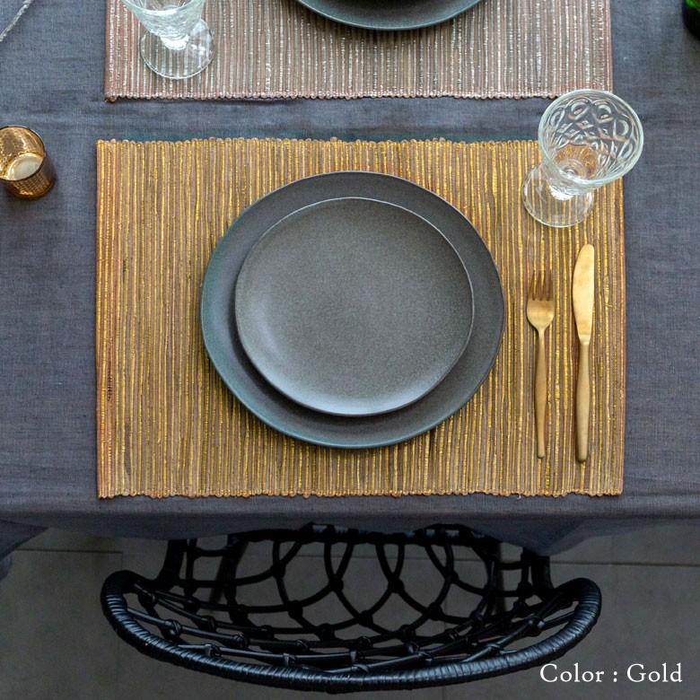 ランチョンマット ウォーターヒヤシンス製 コットン ランチマット プレースマット プレイスマット テーブルウェア キッチン 雑貨 敷物 テーブルマット 13869 | ELEMENTS（インテリア） | 15