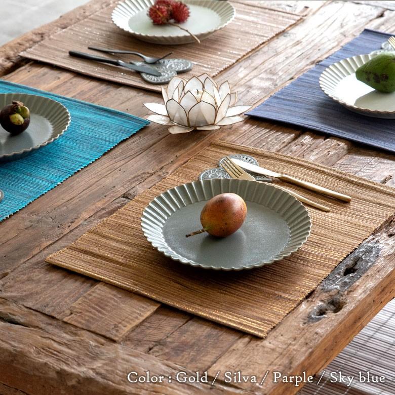 ランチョンマット ウォーターヒヤシンス製 コットン ランチマット プレースマット プレイスマット テーブルウェア キッチン 雑貨 敷物 テーブルマット 13869 | ELEMENTS（インテリア） | 11