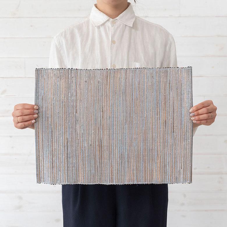 ランチョンマット ウォーターヒヤシンス コットン メタリック カラー W48cm テーブルコーディネート アジアン 1386 | ELEMENTS（インテリア） | 11