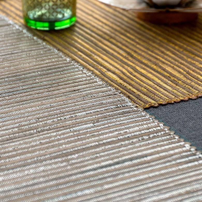 テーブルランナー ウォーターヒヤシンス製 コットン ランチマット テーブルクロス テーブルウェア テーブルセンター キッチン 雑貨 敷物 テーブルマット 13871 | ELEMENTS（インテリア） | 06