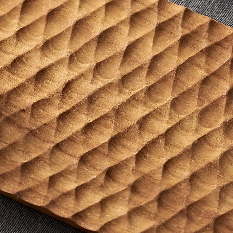 プレート 木製 チーク ウッド 約 Ｗ 13 × D 20 × H 1.5 お皿 TEAK WOOD カフェ 13872 | ELEMENTS（インテリア） | 01