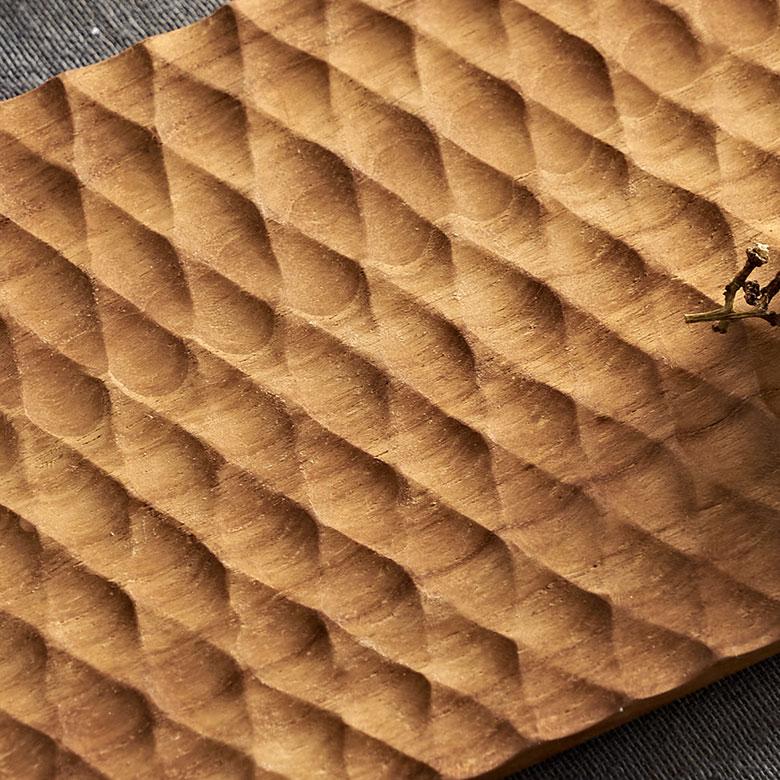 カッティングボード プレート 木製 チーク ウッド 約 Ｗ 19 × D 28 × H 1.5 お皿 TEAK WOOD カフェ 13874 | ELEMENTS（インテリア） | 01