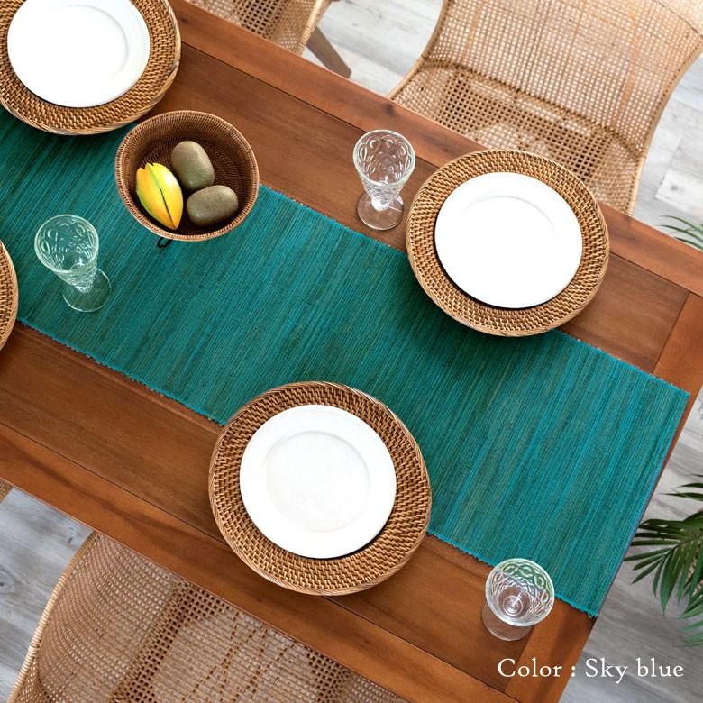 テーブルランナー ウォーターヒヤシンス製 コットン ランチマット テーブルクロス テーブルウェア テーブルセンター キッチン 雑貨 敷物 テーブルマット 13878 | ELEMENTS（インテリア） | 20