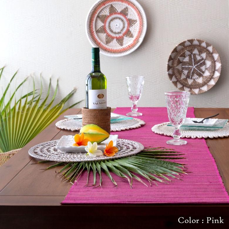 テーブルランナー ウォーターヒヤシンス製 コットン ランチマット テーブルクロス テーブルウェア テーブルセンター キッチン 雑貨 敷物 テーブルマット 13878 | ELEMENTS（インテリア） | 08