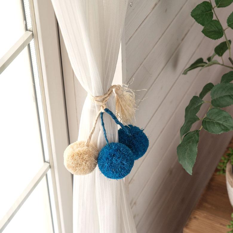 チャーム ポンポン アクセサリー ラフィア製 バッグチャーム カーテンタッセル ポンポンチャーム ぽんぽん 円形 ハンドメイド タッセル 138 138 Elements 通販 Yahoo ショッピング