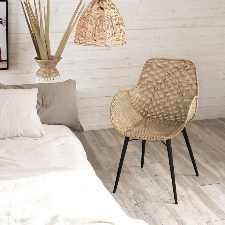 チェア ラタンチェアー ラタンチェア ダイニングチェア イス ラタン 籐 シンプル 一人掛け  アジアン家具 モダン 13883 | ELEMENTS（インテリア） | 09