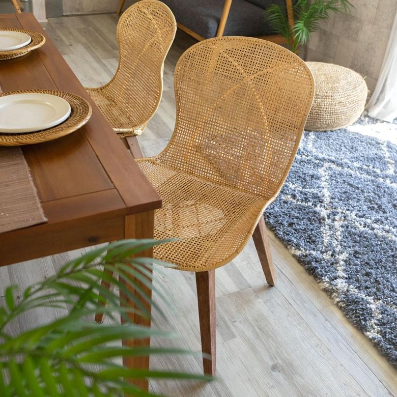チェア ラタンチェアー ラタンチェア ダイニングチェア イス