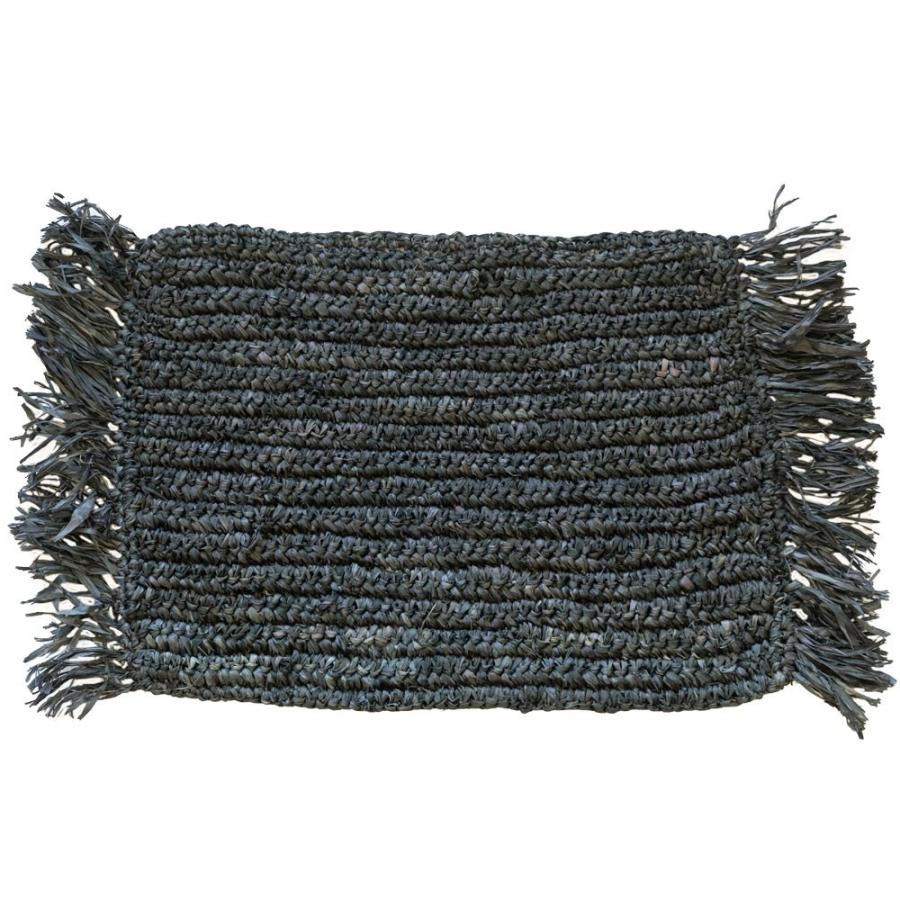 ランチョンマット ラフィア製 天然素材 長方形 プレイスマット キッチン雑貨  テーブルコーディネート テーブルマット アジアン雑貨 カフェ風 1388 | ELEMENTS（インテリア） | 22