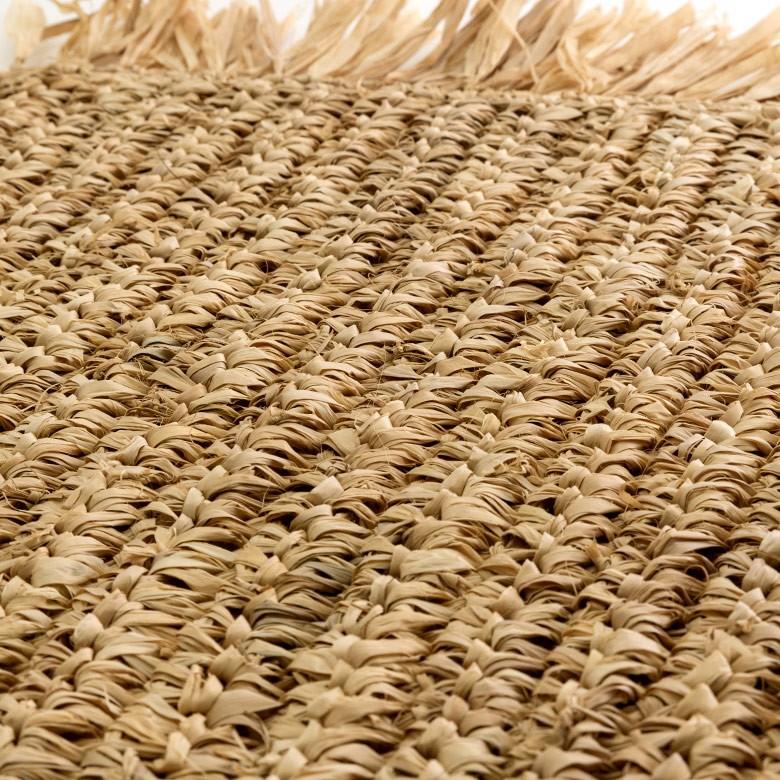 ランチョンマット ラフィア製 天然素材 長方形 プレイスマット キッチン雑貨  テーブルコーディネート テーブルマット アジアン雑貨 カフェ風 1388 | ELEMENTS（インテリア） | 11