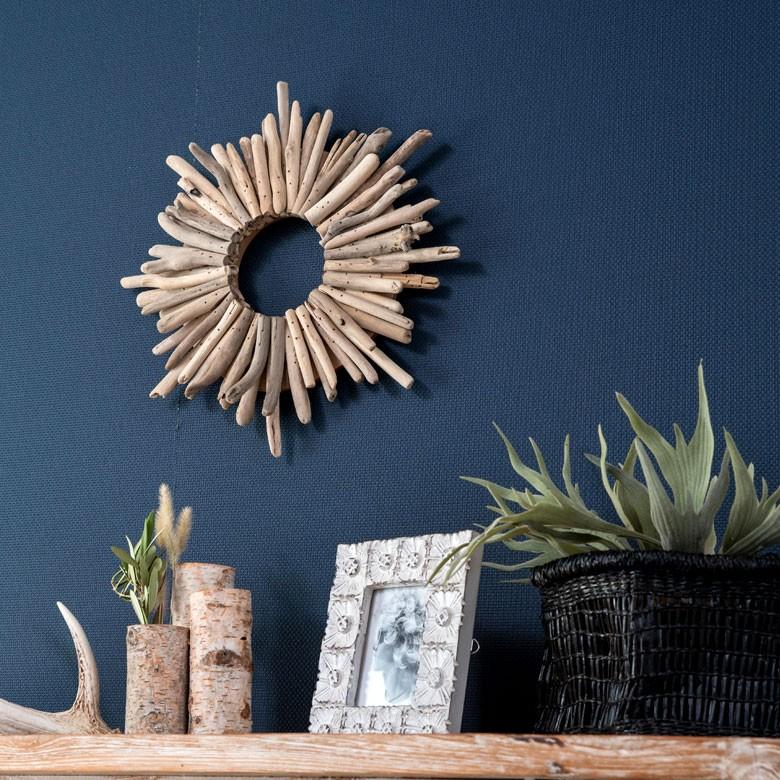 クリスマスリース ウッドリース 壁掛け ウォールデコレーション リース 流木 オブジェ クリスマス  壁面 約 H 35 × D 5 × W 35 木製  木 おしゃれ 13896 | ELEMENTS（インテリア） | 07