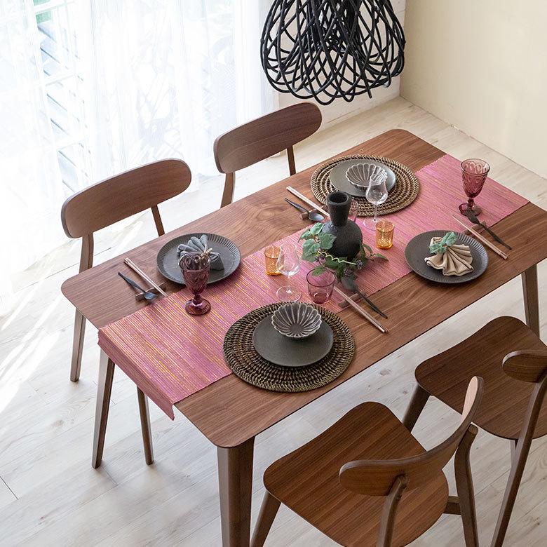 テーブルランナー ウォーターヒヤシンス コットン メタリック カラー W 150cm テーブルコーディネート アジアン 138 | ELEMENTS（インテリア） | 23