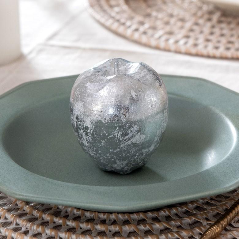 ELEMENTS オブジェ ウッド 木製 木彫り アップル りんご リンゴ