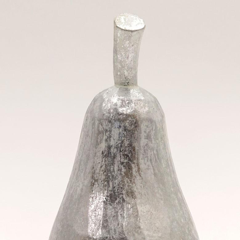 オブジェ ウッド 木製 木彫り ペアー 洋ナシ 洋梨 フルーツ 果物 シルバー ゴールド W 6.5cm D 6.5cm H 15cm  置物 バリ ハロウィン クリスマス 13902 | ELEMENTS（インテリア） | 06