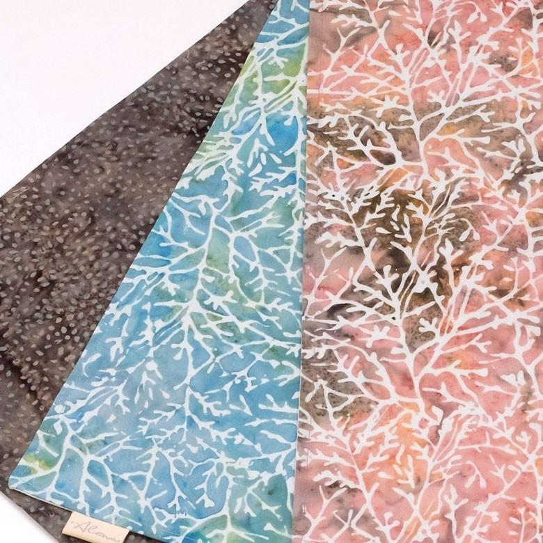 ランチョンマット バティック 布 さらさ 更紗 インドネシア バリ島 約33×46 手染め ろうけつ染め マルチクロス タペストリー 可愛い 13906 | ブランド登録なし | 14