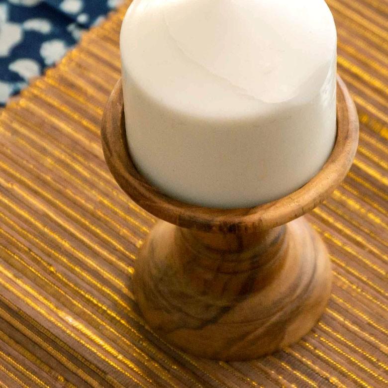 キャンドルホルダー キャンドルスタンド 木 木製 チークウッド 小物入れ 小物置き トレイ トレー デコレーション オブジェ 北欧 ナチュラル リゾート 13908 | ブランド登録なし | 11