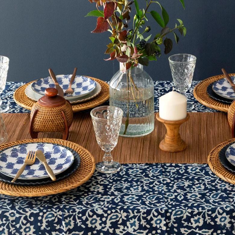 キャンドルホルダー キャンドルスタンド 木 木製 チークウッド