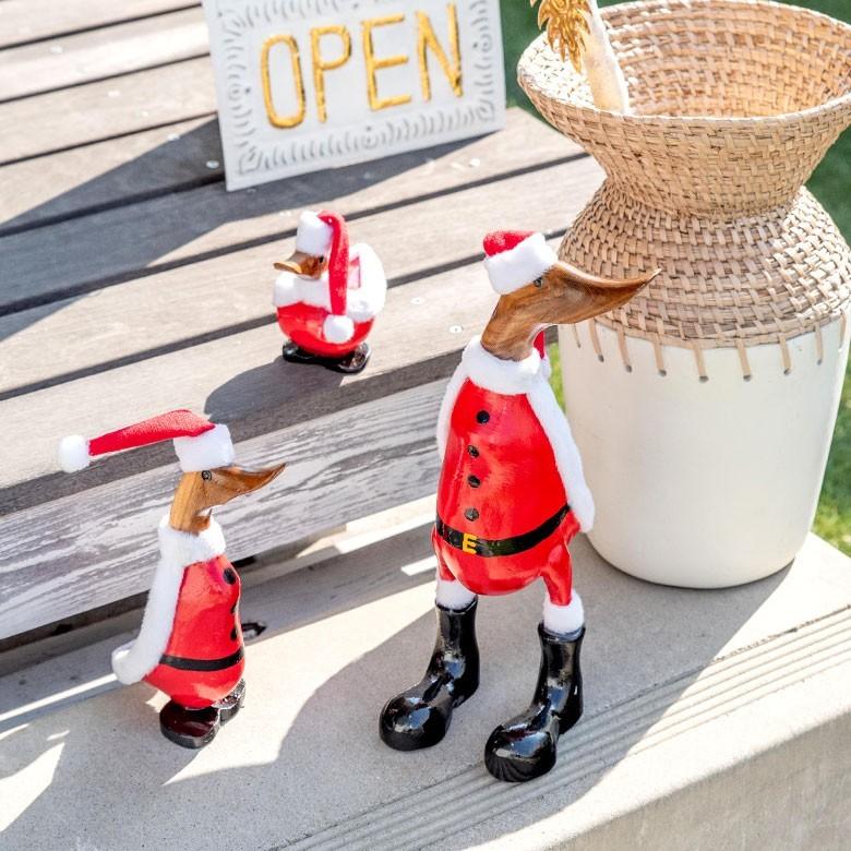 ELEMENTS オブジェ クリスマス Xmas 飾り デコレーション あひる