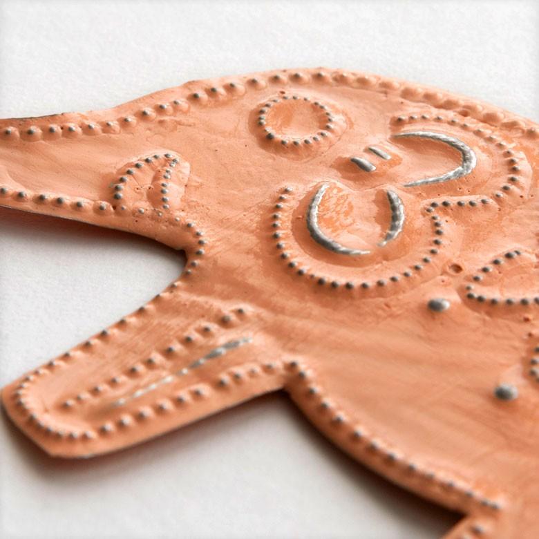 オーナメント モビール  象 ゾウ ぞう ガーランド アルミ製 オブジェ ヒンメリ ラッピング クリスマス雑貨 飾り付け 子供 パーティー おしゃれ アジア工房 13913 | ブランド登録なし | 07