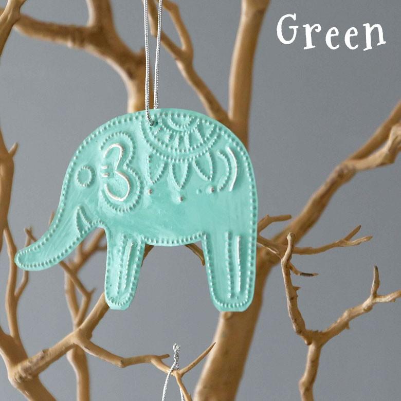 オーナメント モビール  象 ゾウ ぞう ガーランド アルミ製 オブジェ ヒンメリ ラッピング クリスマス雑貨 飾り付け 子供 パーティー おしゃれ アジア工房 13913 | ブランド登録なし | 11