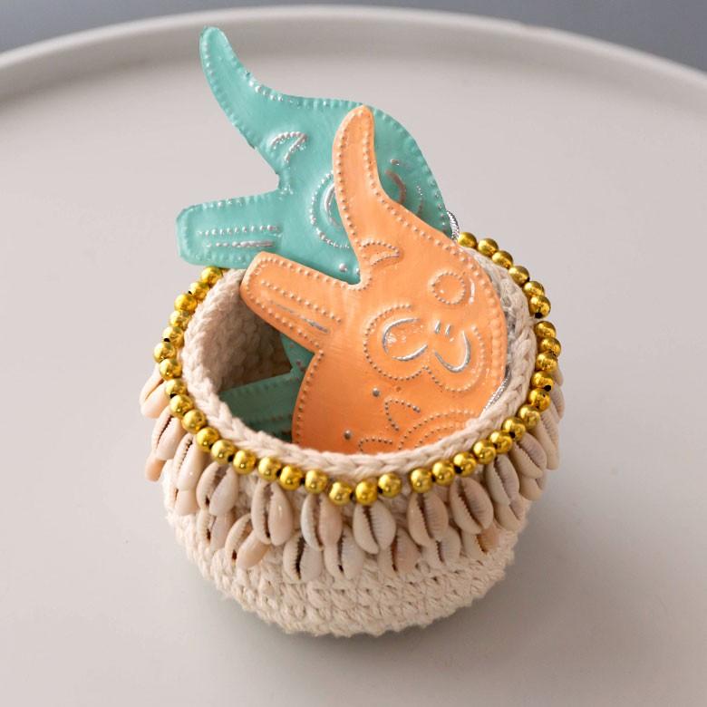 オーナメント モビール  象 ゾウ ぞう ガーランド アルミ製 オブジェ ヒンメリ ラッピング クリスマス雑貨 飾り付け 子供 パーティー おしゃれ アジア工房 13913 | ブランド登録なし | 13