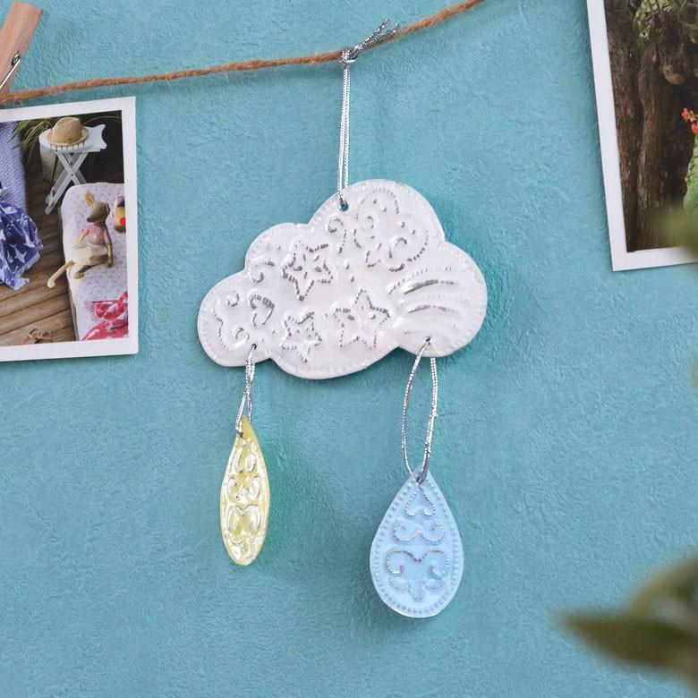 オーナメント モビール くも 雲 ほし 星 ガーランド アルミ オブジェ ヒンメリ ラッピング クリスマス雑貨 飾り付け 子供 パーティー おしゃれ アジア工房 13914 | ブランド登録なし | 07