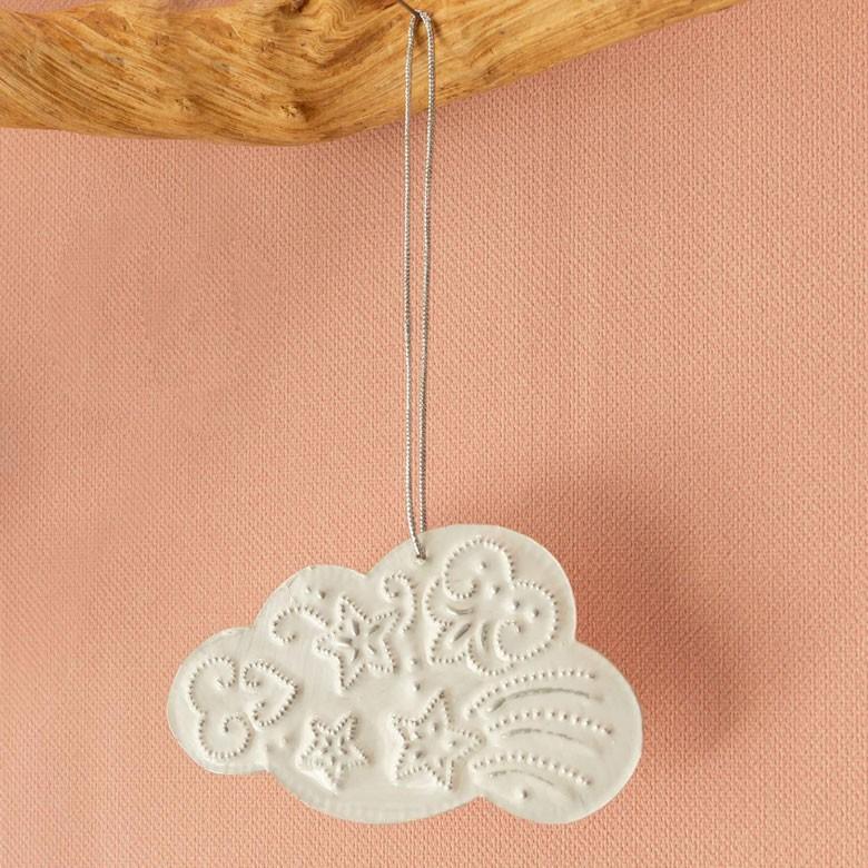 オーナメント モビール くも 雲 ほし 星 ガーランド アルミ オブジェ ヒンメリ ラッピング クリスマス雑貨 飾り付け 子供 パーティー おしゃれ アジア工房 13914 | ブランド登録なし | 08