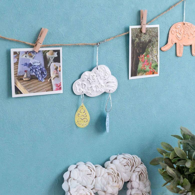 オーナメント モビール 雫 雨 ドロップ ガーランド アルミ オブジェ ヒンメリ ラッピング クリスマス雑貨 飾り付け 子供 パーティー おしゃれ アジア工房 13915 | ブランド登録なし | 14