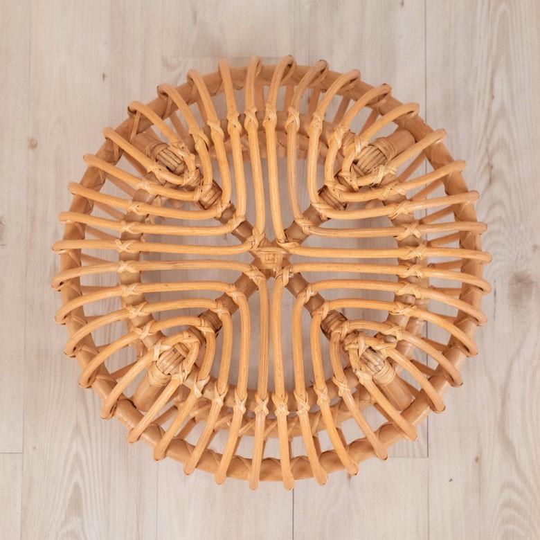 スツール ラタン オットマン サイドテーブル ガーデンチェア 籐 椅子 イス いす チェア チェアー ラタン家具 インテリア 南国 座いす 座椅子 13921 | ELEMENTS（インテリア） | 14