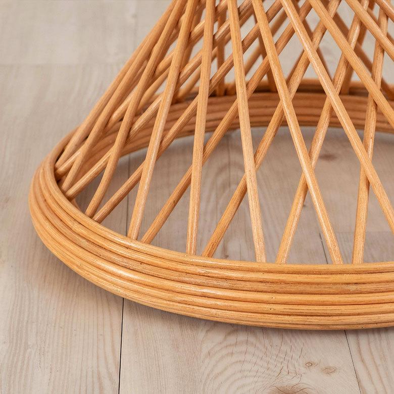 サイドテーブル ラタン コーヒーテーブル ナイトテーブル  ガラス 籐 ソファーサイド W 45cm D 45cm H 50cm 北欧 リゾート ナチュラル 13923 |  | 10