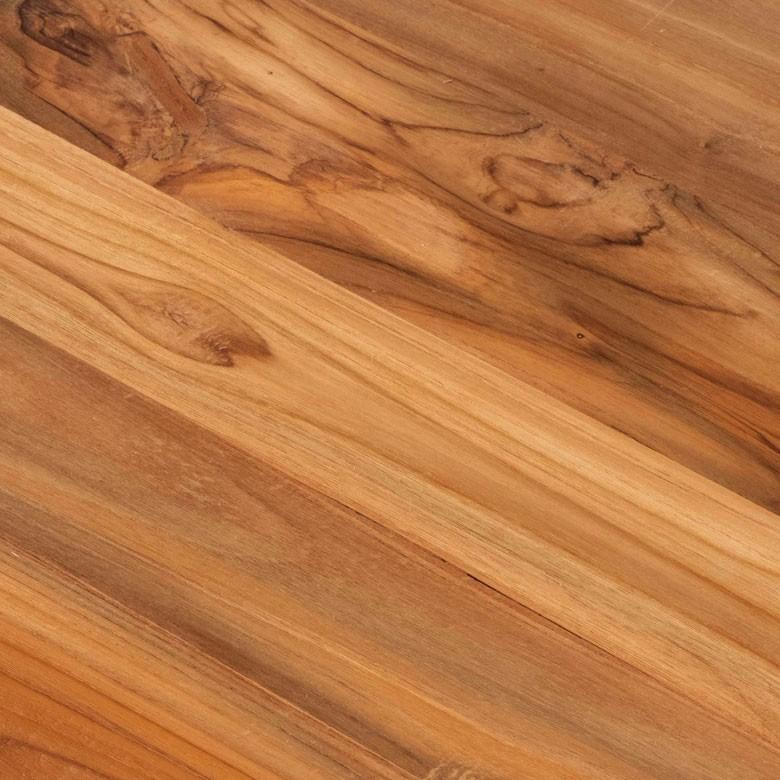 ダイニングテーブル リビングテーブル 4人掛け アイアン脚 テーブル チーク 無垢材 カフェ風 ヴィンテージ風 リサイクル 古材 リゾート 北欧 おしゃれ 13926 | ブランド登録なし | 12