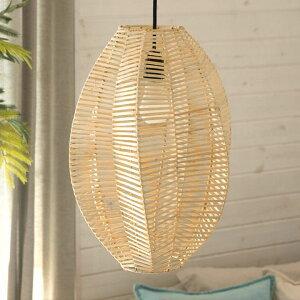 照明 ペンダント ライト ランプ シェード ラタン 籐 吊り下げ 照明 21.5cm おしゃれ LED対応 E26 アジアン 天井 インテリア リゾート 北欧 13933 | ELEMENTS（インテリア） | 04